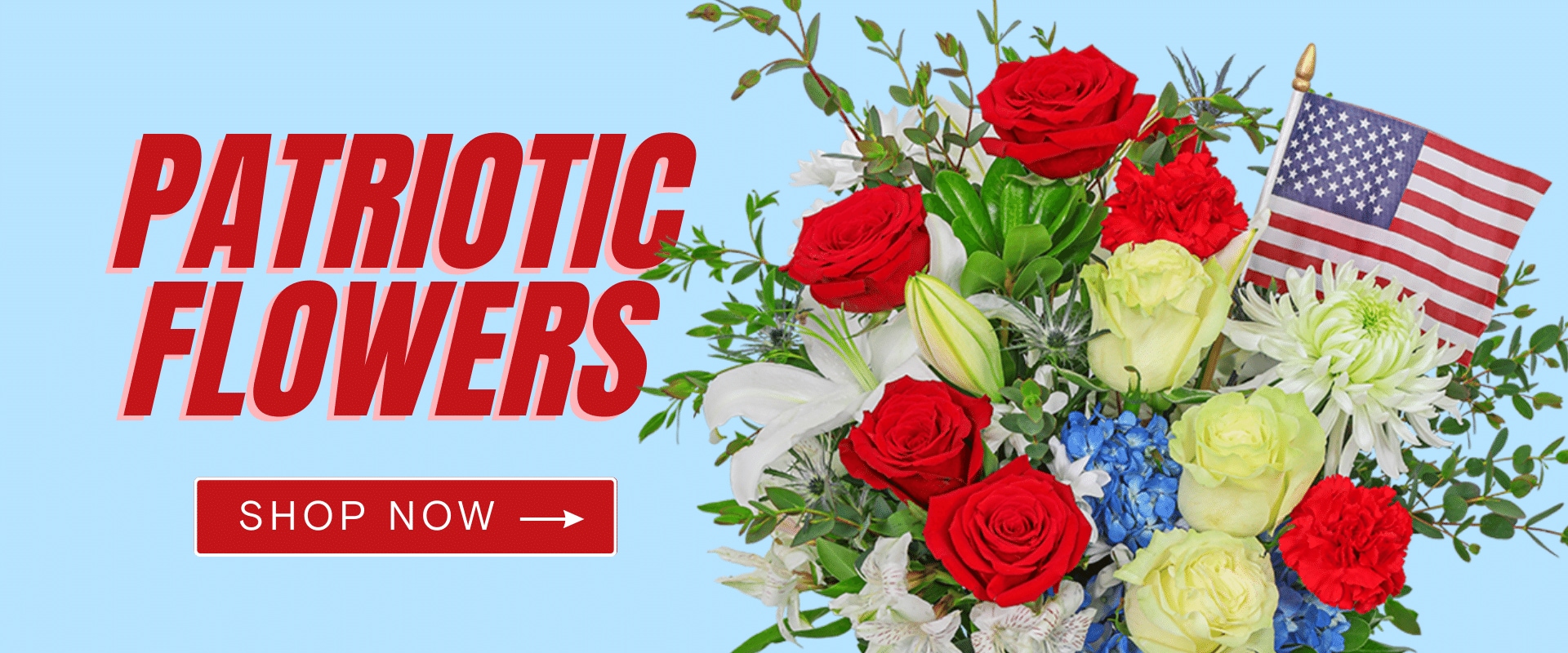 Patriotic Flowers Shop Now